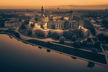 Fotobehang wawel castle in krakow © Kazior