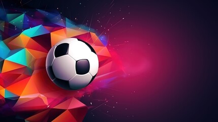 Fototapeta premium football abstract background