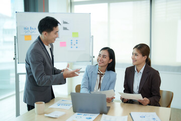 Business People Meeting Design Ideas Concept. business planning