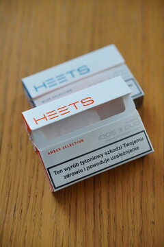 Heets Iqos electric cigarettes filling 