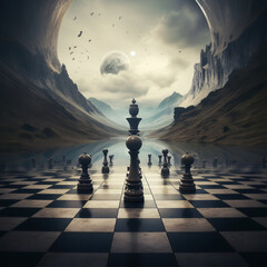 Galactic Chessboard: When Planets are Pawns. Generative AI