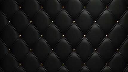 Black dark elegant pattern in retro style with a little gold dots. Can be used for premium royal party. Luxury poster BG template with vintage leather texture. Background for Invitation card.