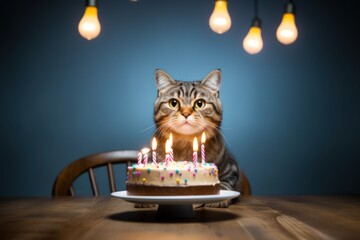 happy birthday cat