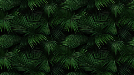 leaves of a palm_tree tile