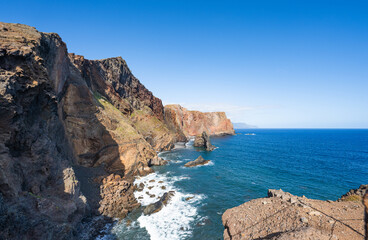 Fototapeta na wymiar beautiful landscape on Madeira island