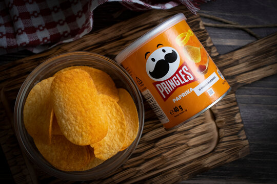 July 12, 2023 Ukraine city Kyiv chips Pringles