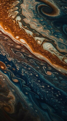 Jupiter-Inspired Color and Texture