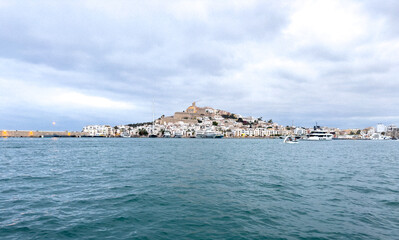 The majestic Ibiza Castle in all its glory
