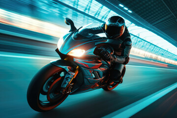 motorcycle on the street