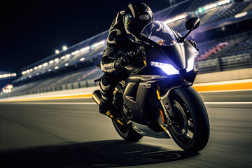 motorcycle on the road