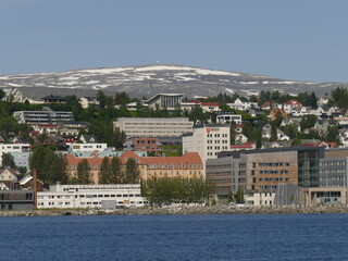 Norwegen, Tromsö Stadtansicht