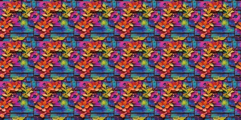 Fototapeta na wymiar pattern with confetti