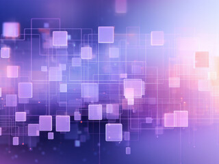 Intertwining wallpaper, cybersecurity in purple digital background.