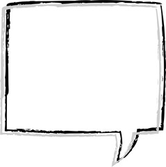 speech bubble balloon icon sticker memo keyword planner text box banner, flat png transparent element design