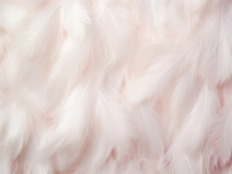 Bohemian boho style vintage white color trends ,Chicken feather texture background