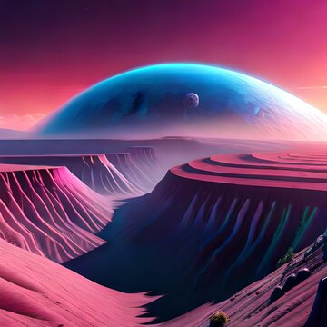 Dystopiant alien planet proxima B
