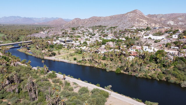 PHOTOGRAPHY WITH DRONE IN HEROICA MULEGE BAJA CALIFORNIA SUR MEXICO