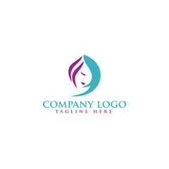 elegant logo for beauty, fashion and hairstyle related business

