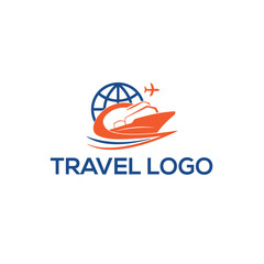 Travel Logo Icon, Vector Design. Summer travel logo
