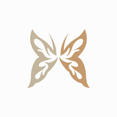 Butterfly Logo, Animal Design With Beautiful Wings, Decorative Animals, Product Brands