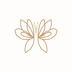 Butterfly Logo, Animal Design With Beautiful Wings, Decorative Animals, Product Brands