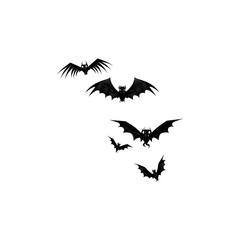 Obraz premium Bats Halloween decoration