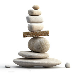 Photo illustration of a pile of stones