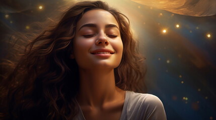 Beautiful girl 02,4K,generative AI