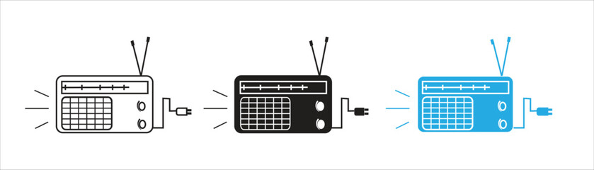 icon old radio