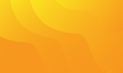 Abstract orange color wave background. Dynamic shape composition. Eps10 vector