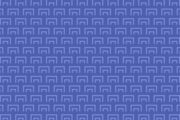 Blue half rectangle geometric pattern