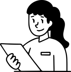 Work and Job Hiring Illustration