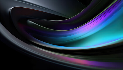 Big Neon Wave Background - 634250733
