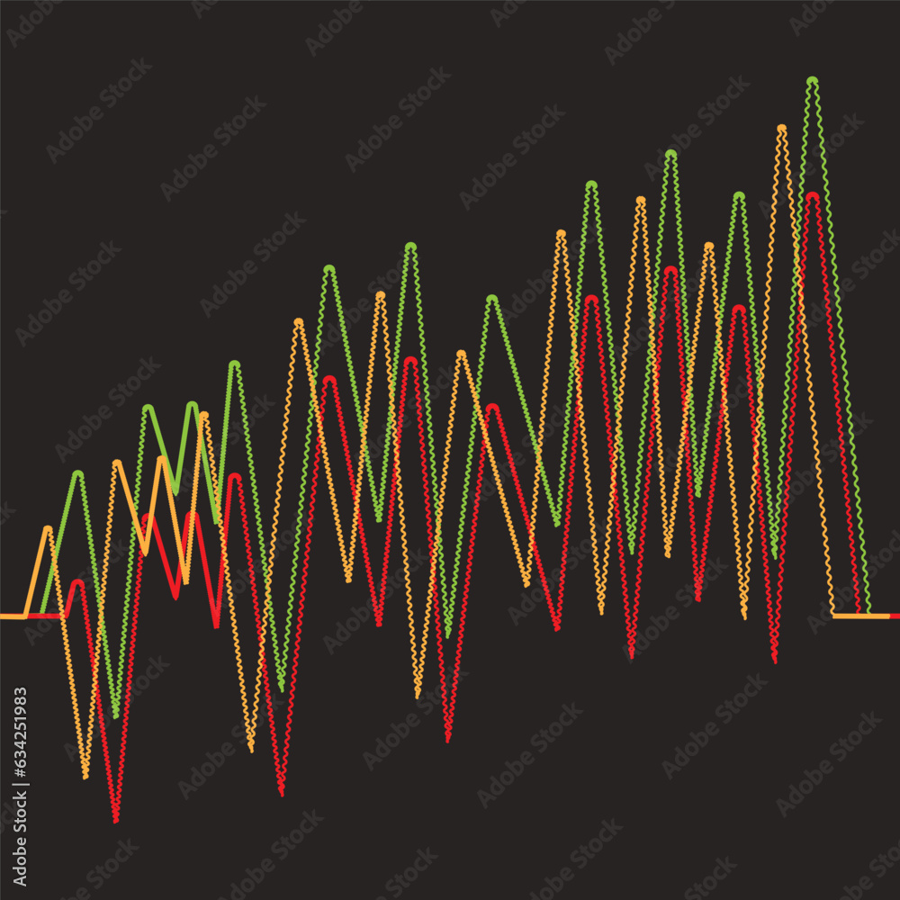 Canvas Prints analysis chart icon