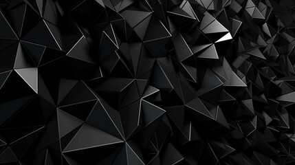 Black low poly business background. Hexagon pattern. Abstract background. design element Business.