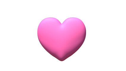 立体的なハート