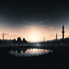 Mosque Silhouette