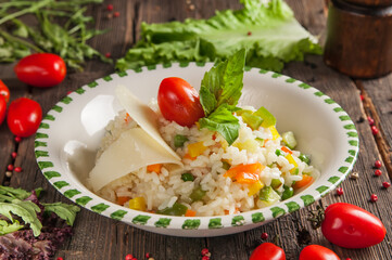 rice with vegetables