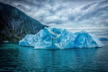Iceberg, blue Ice, Glacier,Tracy Ar,m