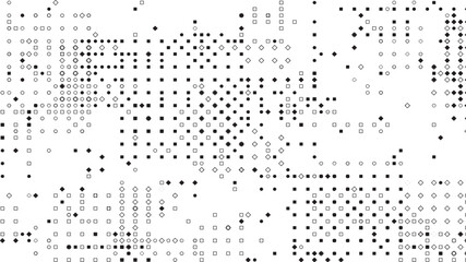 Grunge Halftone Texture. Halftone dot pattern background texture overlay grunge distress linear vector. Grunge halftone background with dots.