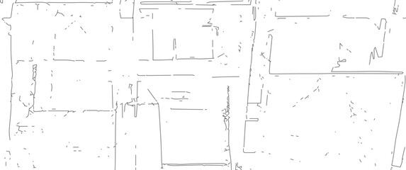 Worn overlay line vector illustration of rough, dirty, texture, grainy, dust, dot, sketch design. Overlay textures set stamp with grunge effect.