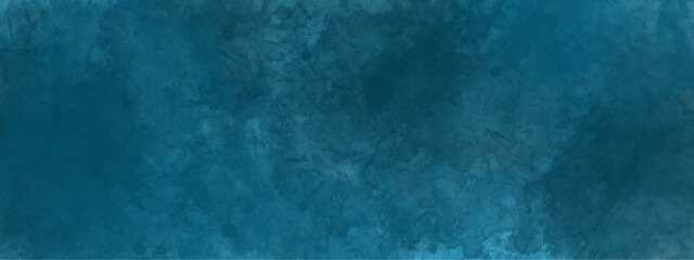 Abstract watercolor hand painted blue background. Pastel blue paper texture pattern background with space, Creative and painted cloudy sky blue watercolor background