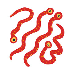 microscopic creature in the form of a fantasy illustration