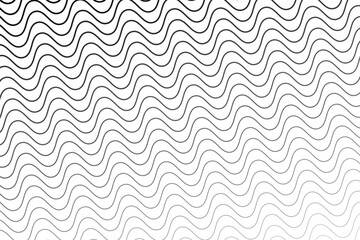 Abstract gray diagonal lines wave vector background.