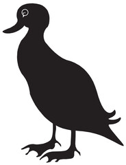 SImple duck vector ilustration