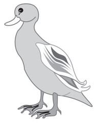 SImple duck vector ilustration
