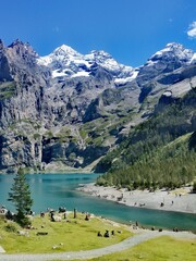 lac suisse....Oeschinen - 634270381