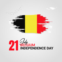 Belgium Independence day Design