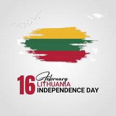 Lithuania Independence day Design