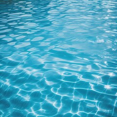 Swimming Pool Blue Water Surface Background Texture